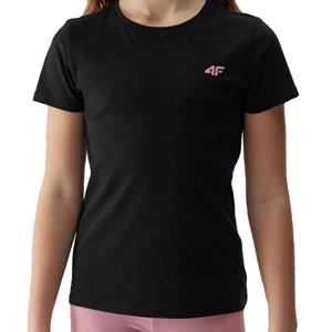 4F Effen t-shirt van biologisch katoen voor meisjes