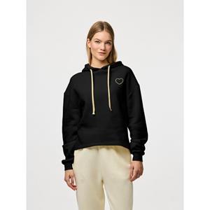 Pieces Hoodie met motief vooraan