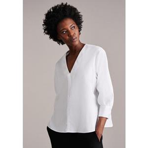 seidensticker Klassieke blouse Zwarte roos