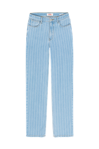 Wrangler Straight crop stone stripe