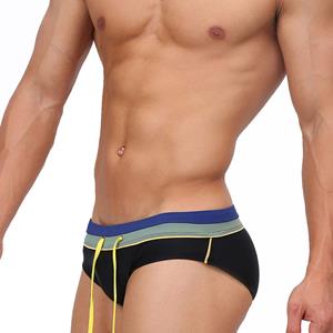 UXH Fashion UXH Merk Heren Zwembroeken Lage Taille Badkleding Badmode Strandkleding Bruinen Surfen M zwart