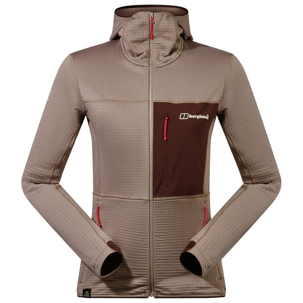 Berghaus - Women's Ridge-Hiker Hoody - Fleecevest, bruin