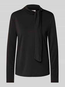 s.Oliver Shirt met lange mouwen met decoratieve strik