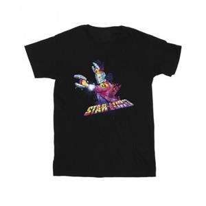 Marvel Boys Guardians of the Galaxy abstracte Star Lord T-shirt 5-6 Years wit