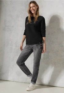 cecil Glitterend ottoman shirt