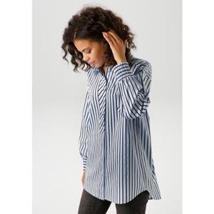 Aniston CASUAL Overhemdblouse in extravagant streep-dessin - nieuwe collectie