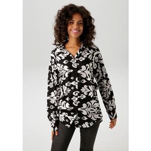 Aniston CASUAL Overhemdblouse met fantasierijke, grootschalige print - nieuwe collectie