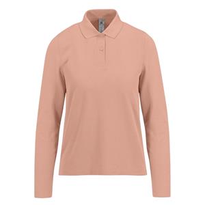 B and C Dames my polo 210 poloshirt met lange mouwen