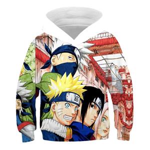 ETST WENDY 05 Narutos Jongens Herfst/Winter Lange Mouw Truien Mode Kakashi Kinderen Sweatshirts Jongens Narutos Tops Trui Kleding 100