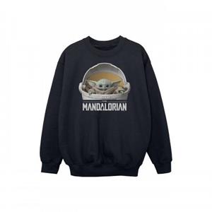 Star Wars Boys The Mandalorian The Child Pod Sweatshirt 9-11 Years wit