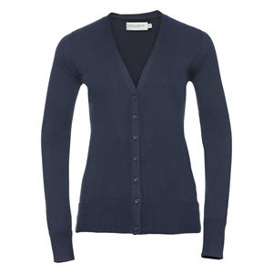 Russell Athletic Collectie dames v-hals gebreid vest