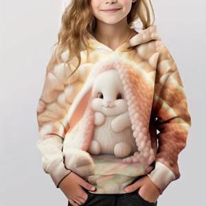 ETST WENDY 012 Kinderen Hoodie 3D Leuke Cartoon Print Patroon Mode Kleding Losse Sportkleding Casual Tops Lange Mouw Jassen Hoge Kwaliteit 110