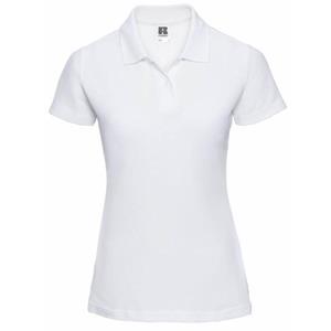 Jerzees Colours Dames 65/35 poloshirt met korte mouwen en harde kraagpijpen