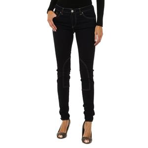 Armani Jeans Lange stretchdenimbroek voor dames 6Y5916-5D3TZ 26-USA blauw