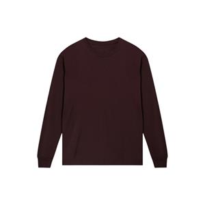 True Blanks Heren regular t-shirt met lange mouwen