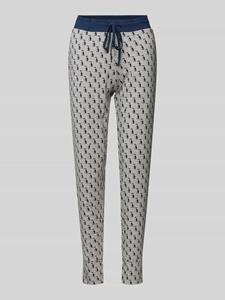 Mey Slim fit legging met tunnelkoord