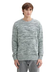 Tom Tailor Denim Regular fit gebreide pullover van zuiver katoen