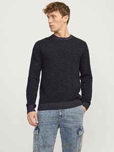 Jack & Jones Jjeglobe knit crew neck noos antraciet