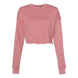 Bella + Canvas Dames fleece crew hals gewaad top