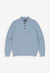 Butcher of Blue Polo lange mouw lt clifden polo l/s m2416001/836