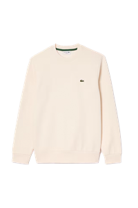 Lacoste Bio Cotton Fleece Crew Sweater Heren