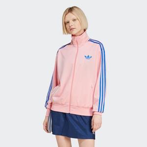 adidas Originals Oversized Firebird Track Top - Roze- Dames, Roze