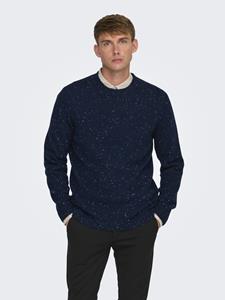 Only & Sons Onsricky reg 9 nap crew knit dessin