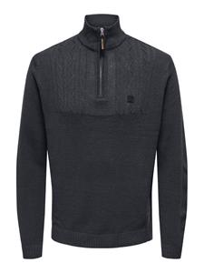Only & Sons Hett Half Zip Trui Heren