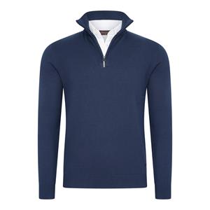 Cappuccino Italia Mock zip pullover