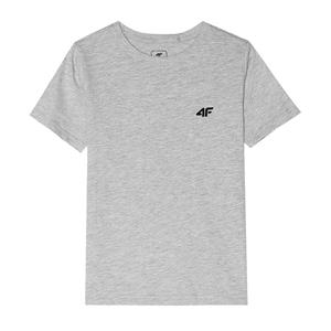 4F Katoenen t-shirt met logo voor jongens