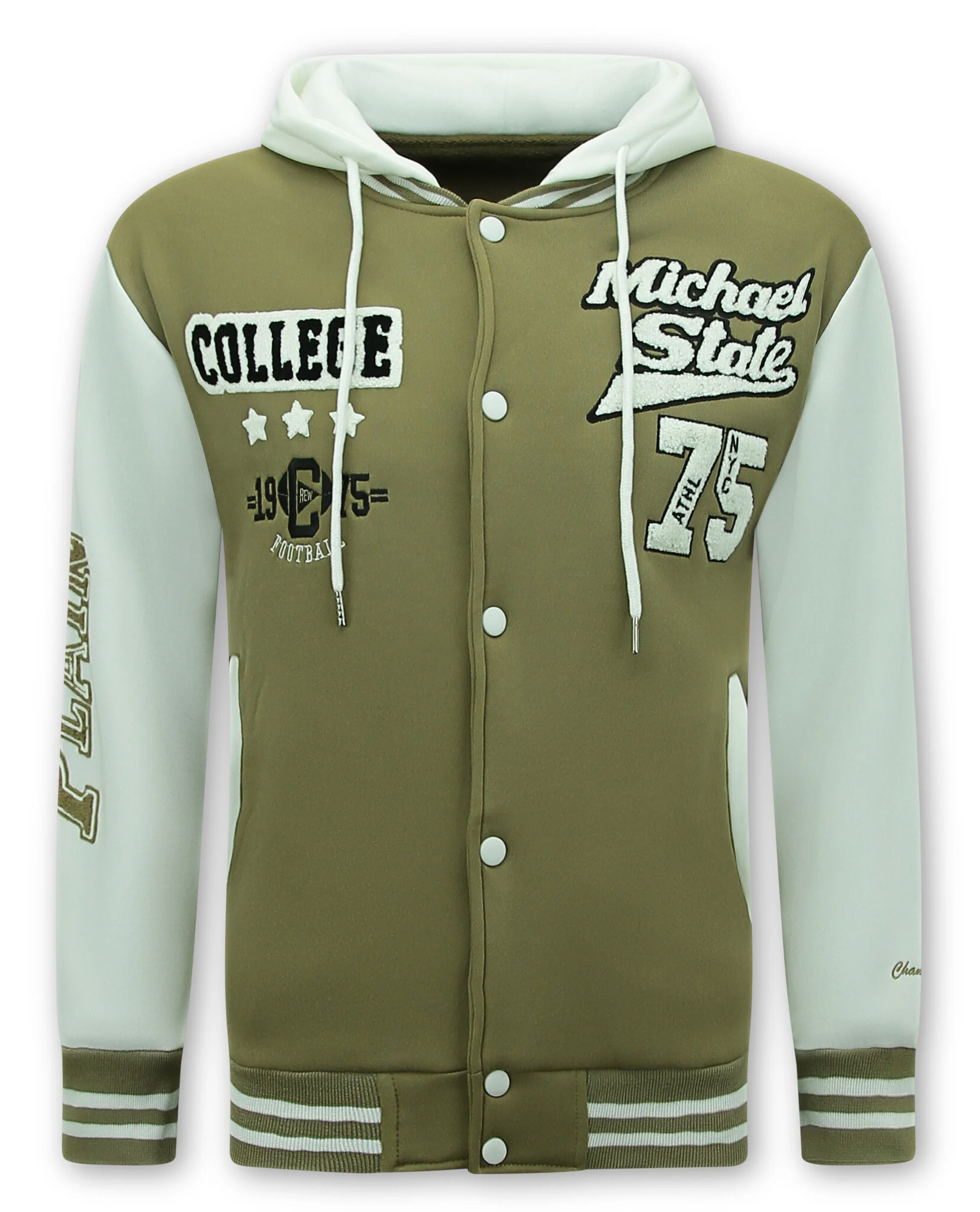 Local Fanatic College vest met capuchon 905