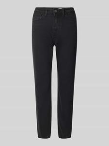 Noisy may Straight jeans NMMONI HW STRAIGHT ANK BLACK JEANS NOOS