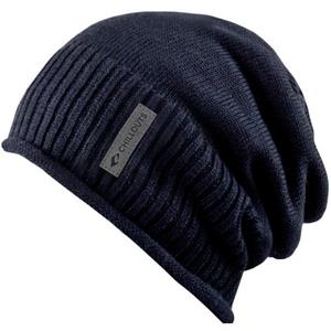 chillouts Beanie Etienne Hat met een beschaafd logo-opschrift