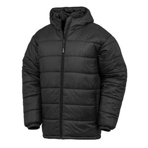 Result Heren parka met gewatteerde capuchon