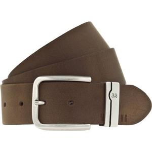 MUSTANG Leren riem met versierde metalen lus (1 stuk)