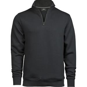 Tee Jays Unisex sweatshirt met halve rits voor volwassenen