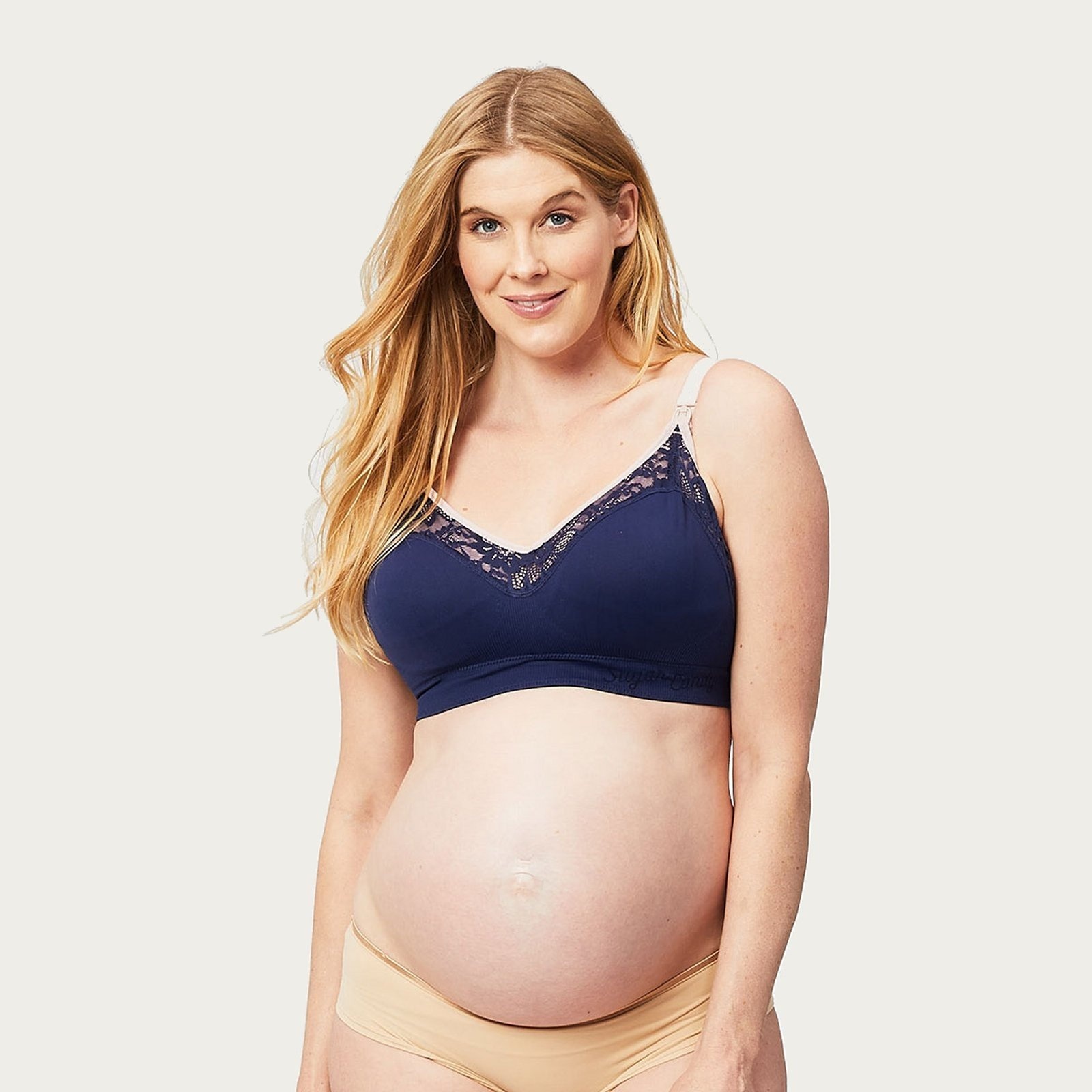 cakelingerie Cake Lingerie Zwangerschapsbh / Meegroeibh Sugar Candy Lux Navy