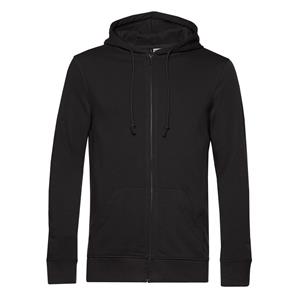 B and C Unisex inspire organic full zip hoodie voor volwassenen
