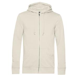 B and C Unisex inspire organic full zip hoodie voor volwassenen
