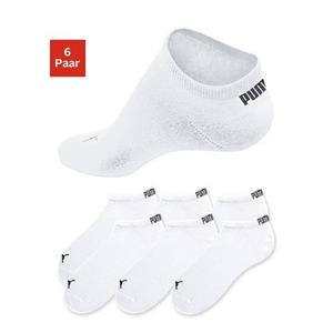 Puma 6-Paar Sneaker sokken - Katoen - Invisible enkelsokken dames - Heren