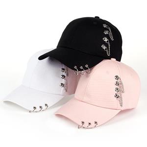 Casual verstelbare honkbalpetten met ijzeren ring, snapback-pet, petten, casual Gorras-vaderhoeden