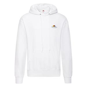 Fruit of the Loom Heren vintage klassieke logo bedrukte hoodie