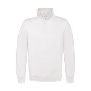 B and C Heren id.004 katoenen sweatshirt met kwart ritssluiting