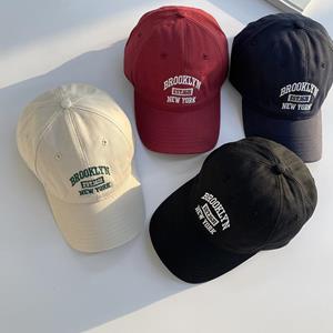 Mango Event Zachte katoenen geborduurde honkbalpet voor dames, heren, casual, buitensporten, gebogen rand, klep, unisex, hiphop, dad caps beige
