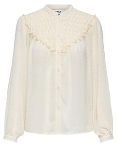 Only Onlchadia life ls dobby top cc wvn ecru