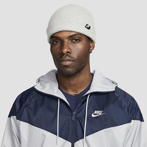 Nike Terra Futura365 beanie met korte omslag - Grijs