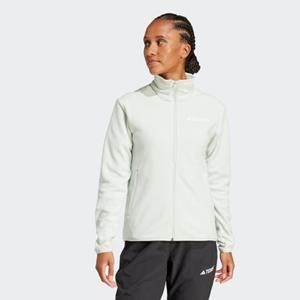 adidas Terrex - Women's MT Essentials Full Zip Fleece Jacket - Fleecevest, wit