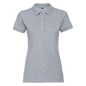 Russell Athletic Dames stretch fitted poloshirt