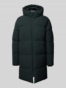 Jack & jones Gewatteerde lange jas met capuchon, model 'VESTERBRO'