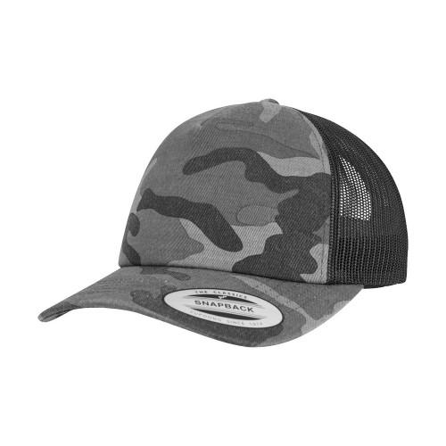 Flexfit Camo Trucker Cap One Size